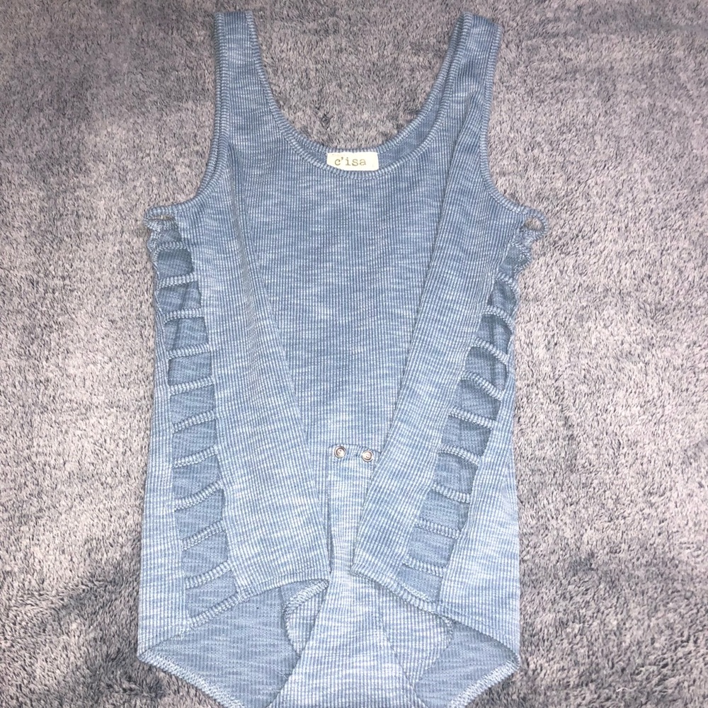 Lizard Thicket Bodysuit with Cutout Sides